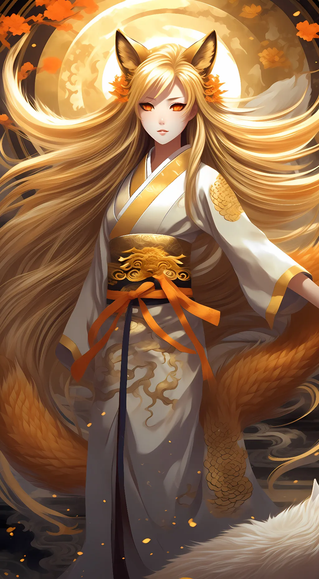 ai character: Kyoko  background