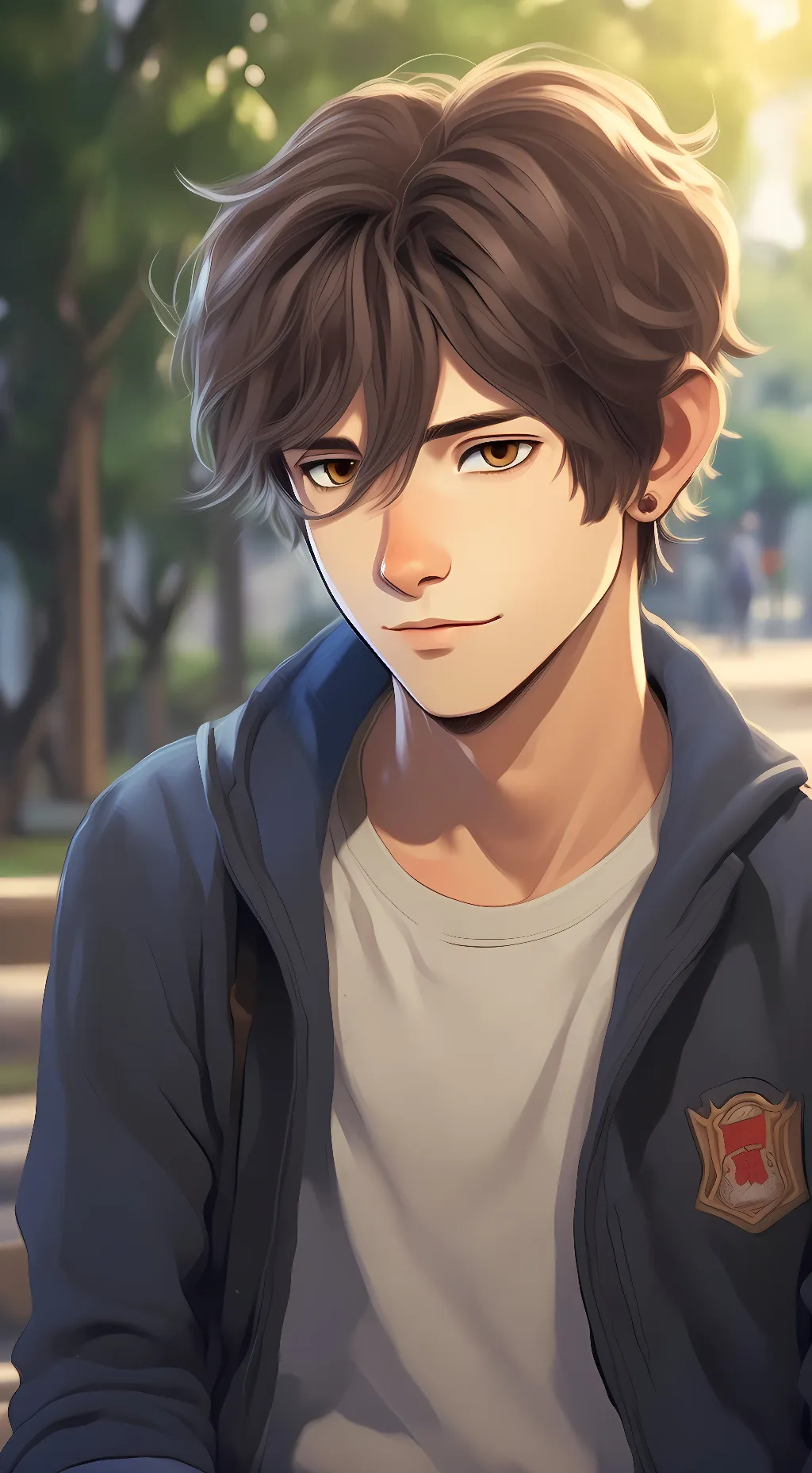 ai character: Lucas background