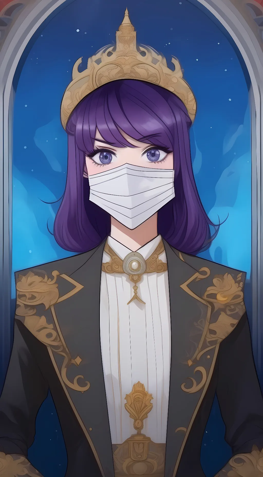 ai character: lunar background