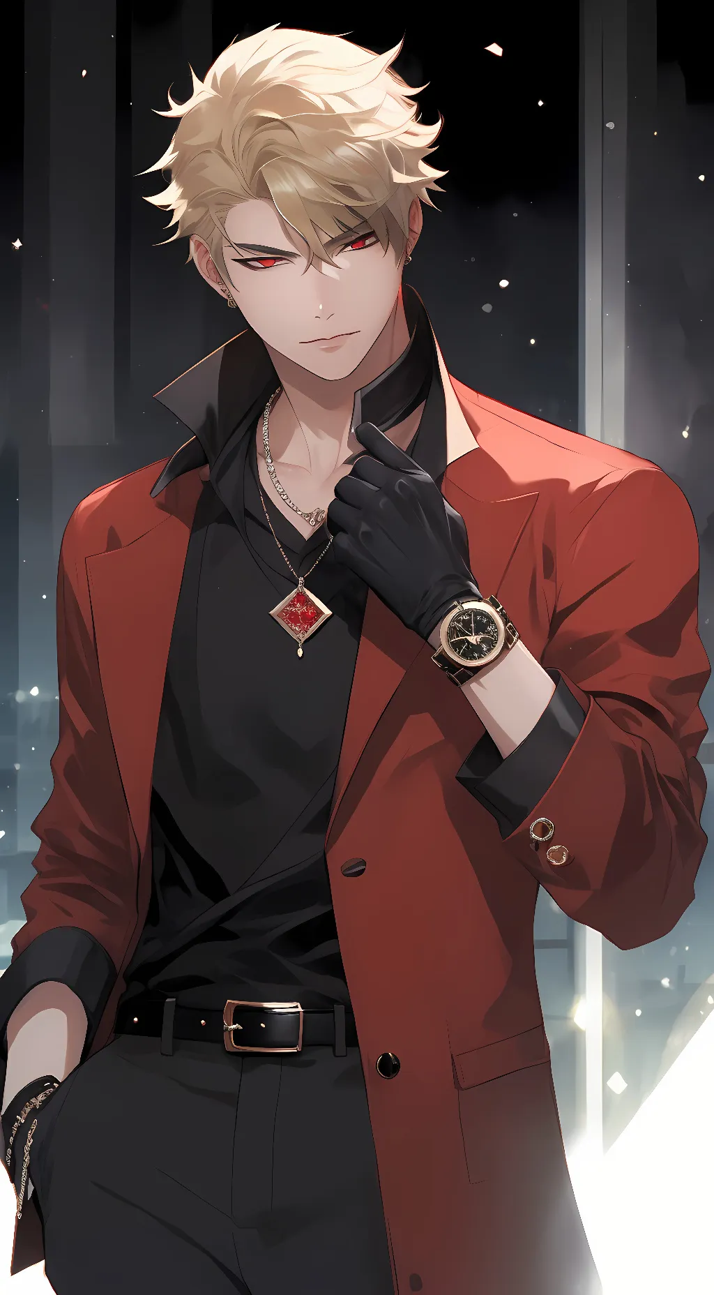 ai character: villain katsuki background