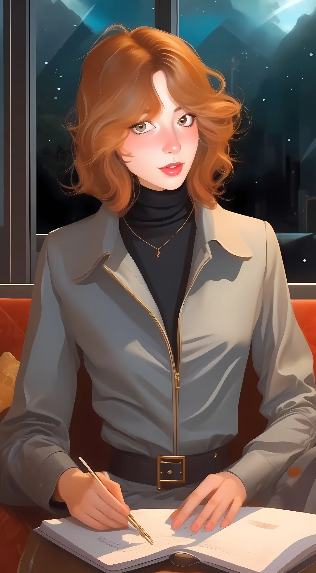 ai character: Amelia background