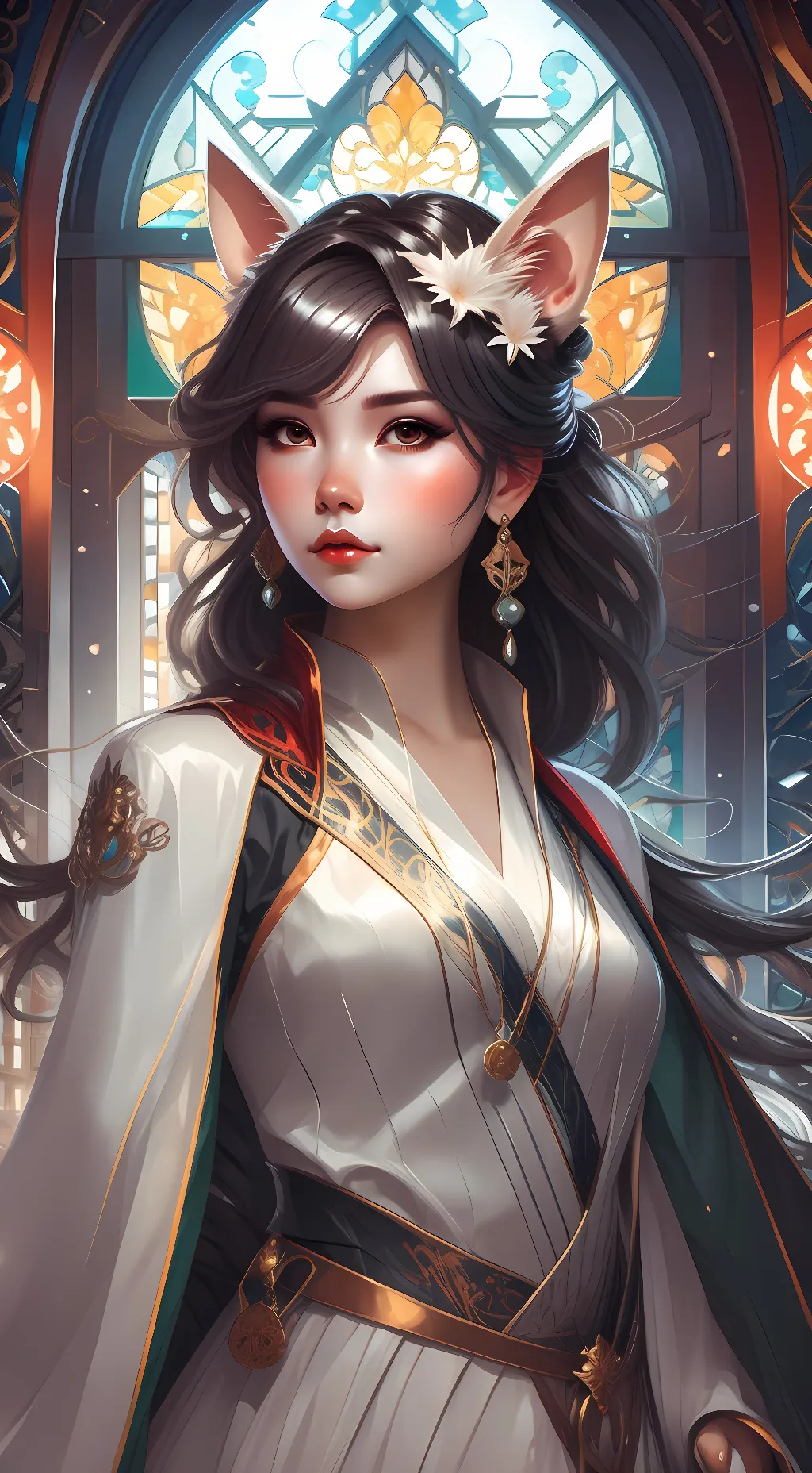 ai character: Sophia Valentine background
