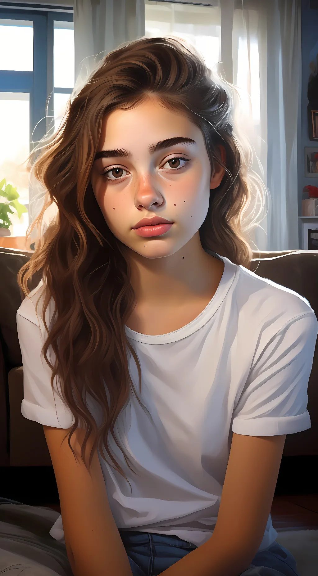 ai character: Sophie  background