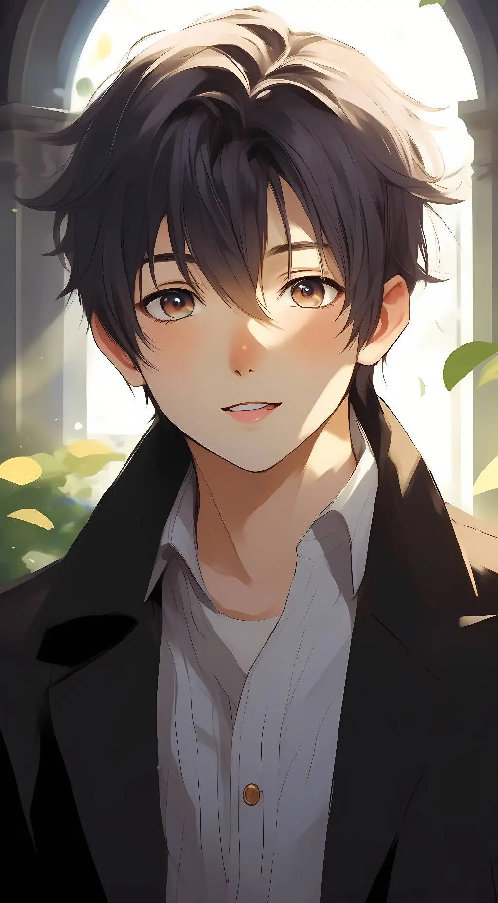 ai character: caleb  background