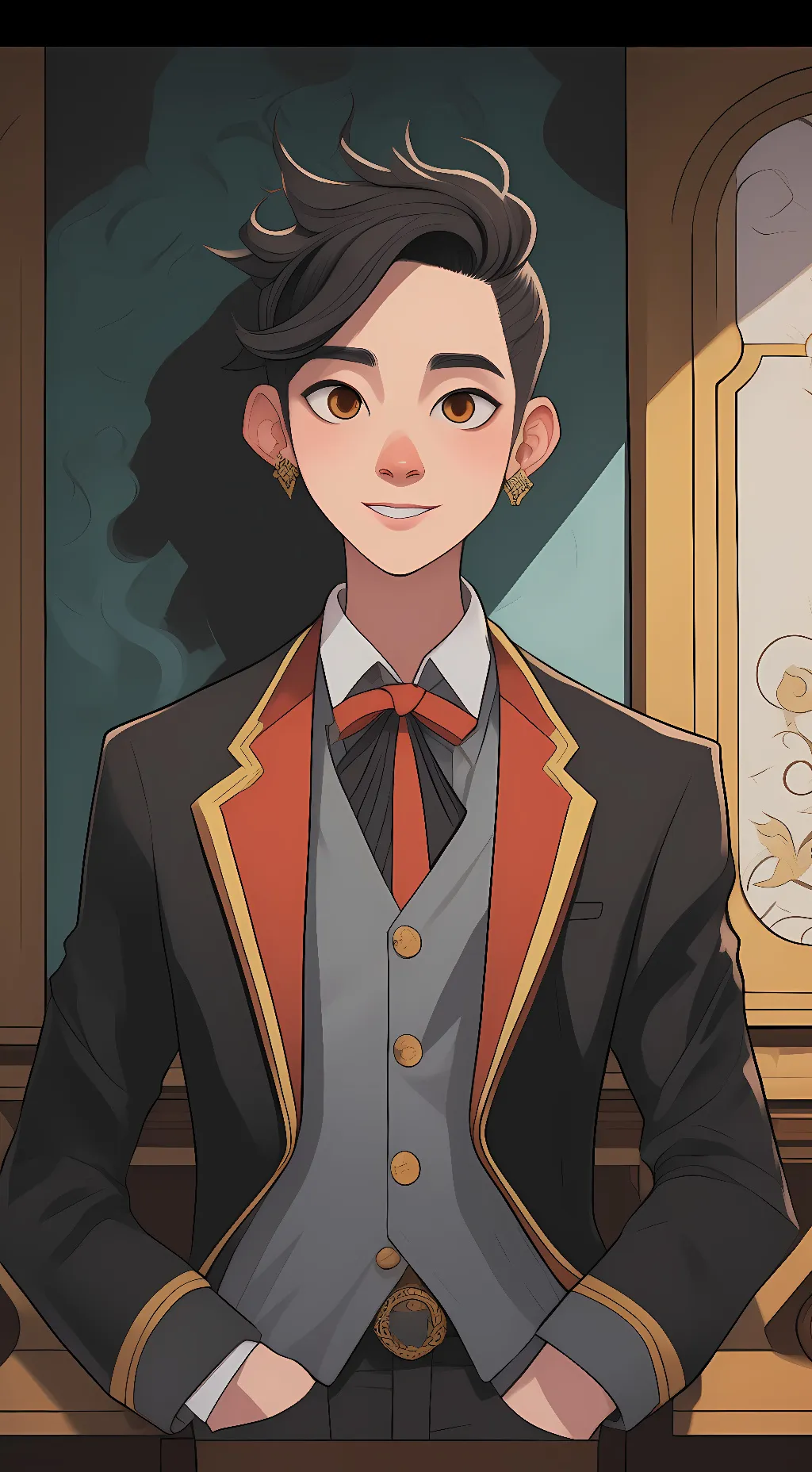 ai character: noah background