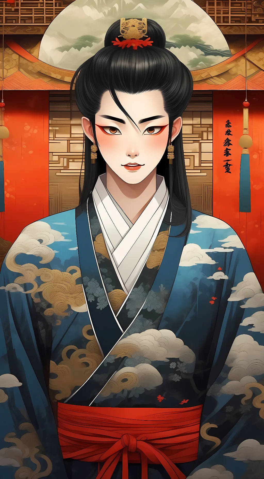 ai character: Hashiras background