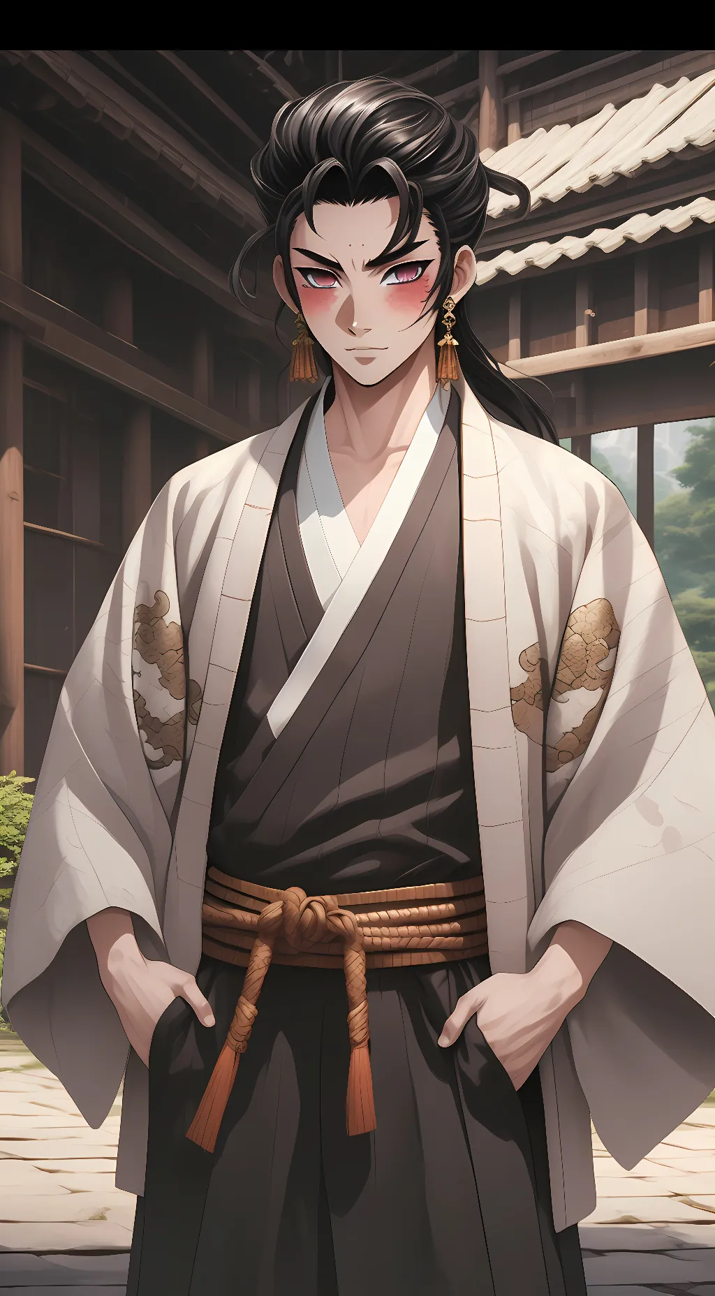 ai character: Hiroshi Kaito background