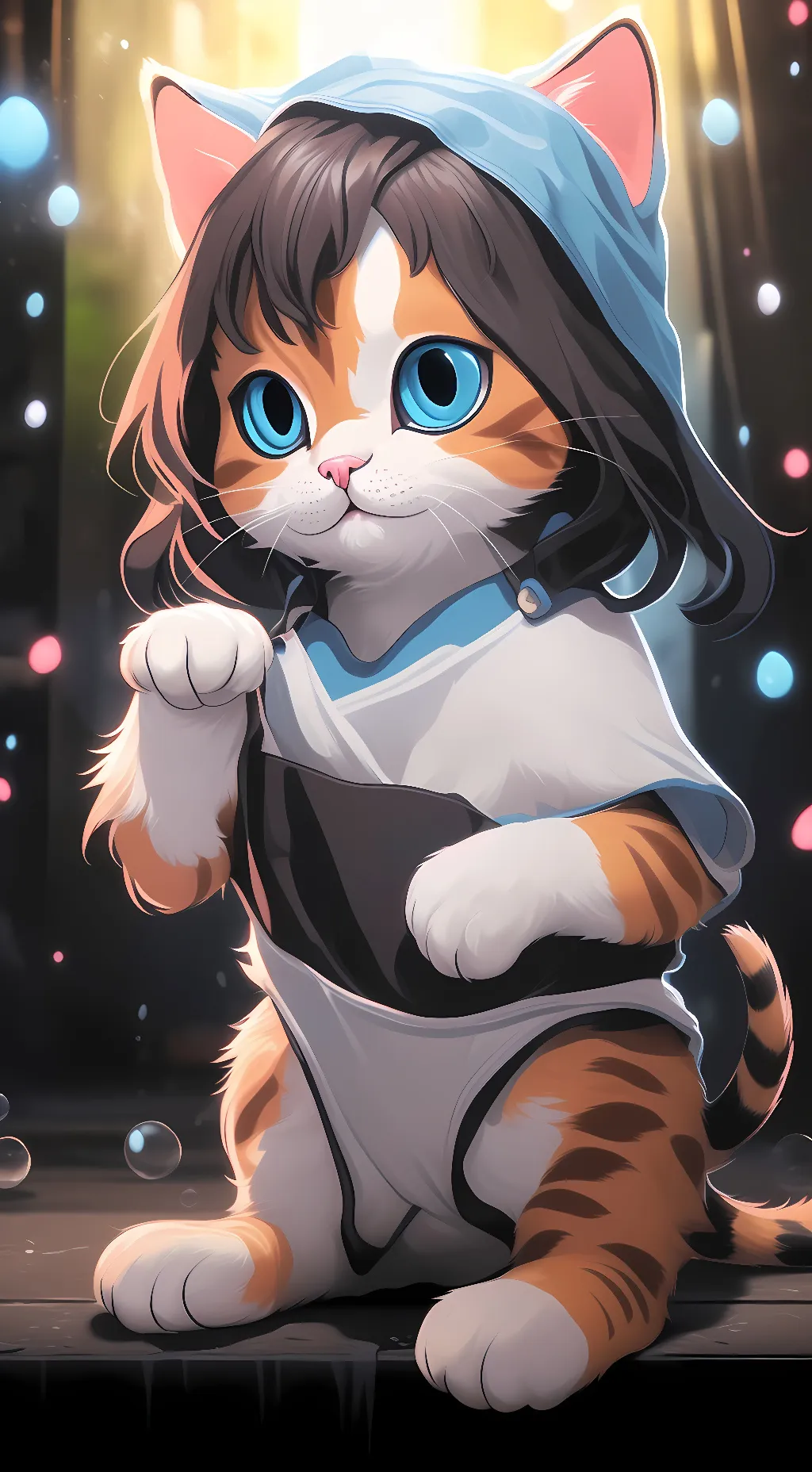 ai character: Mya background