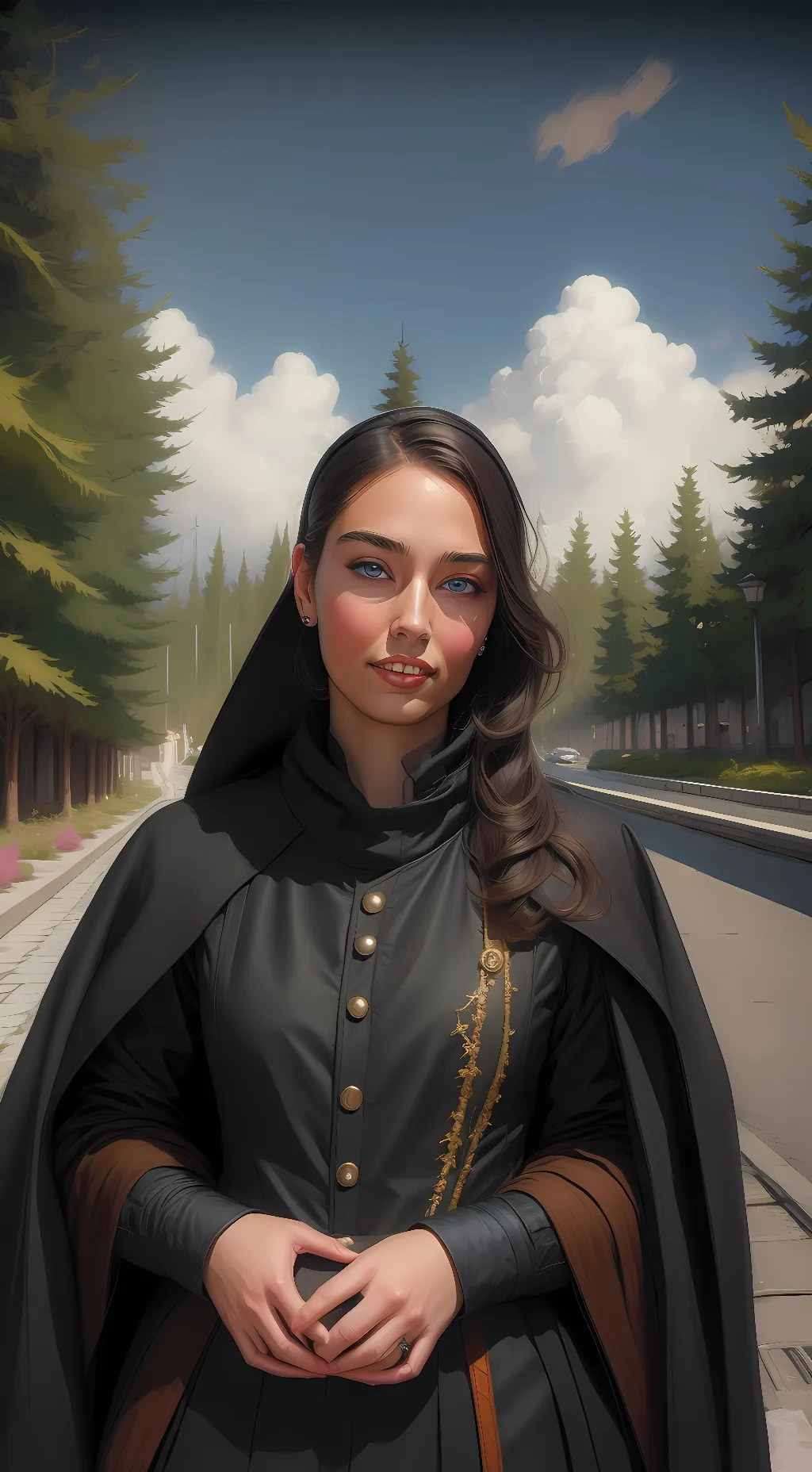 ai character: Nina background