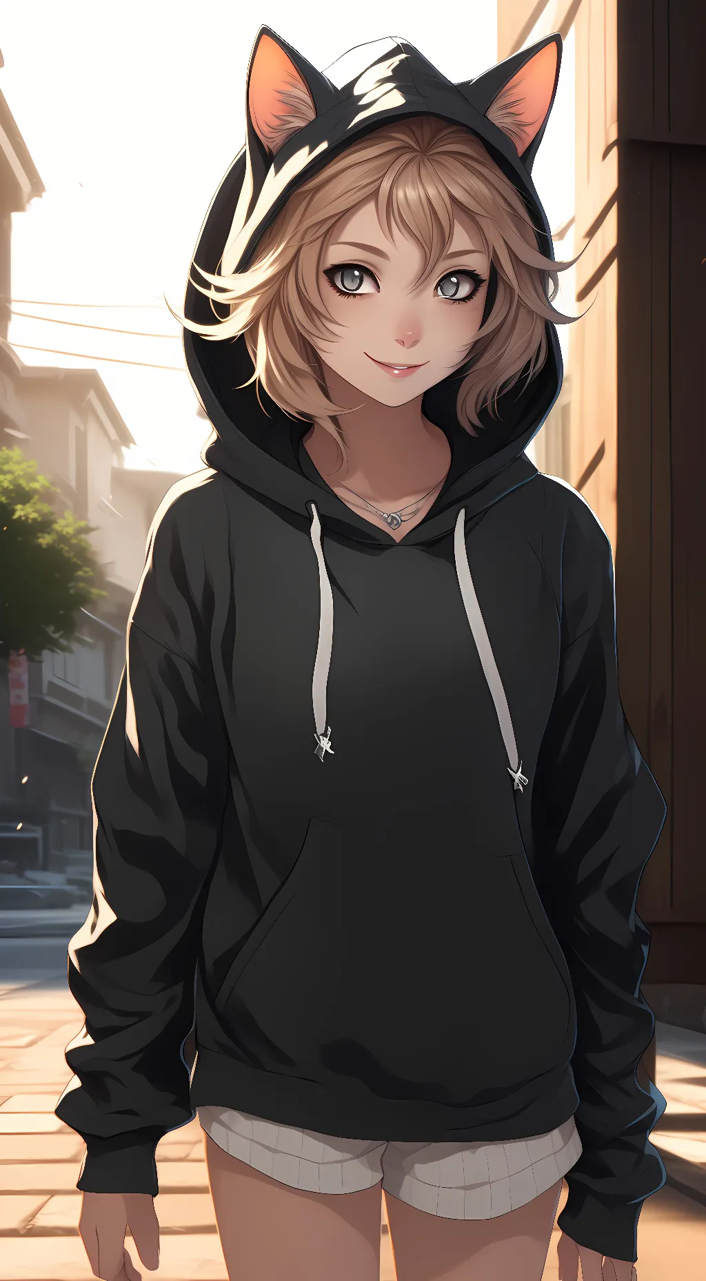 ai character: dandelion  background