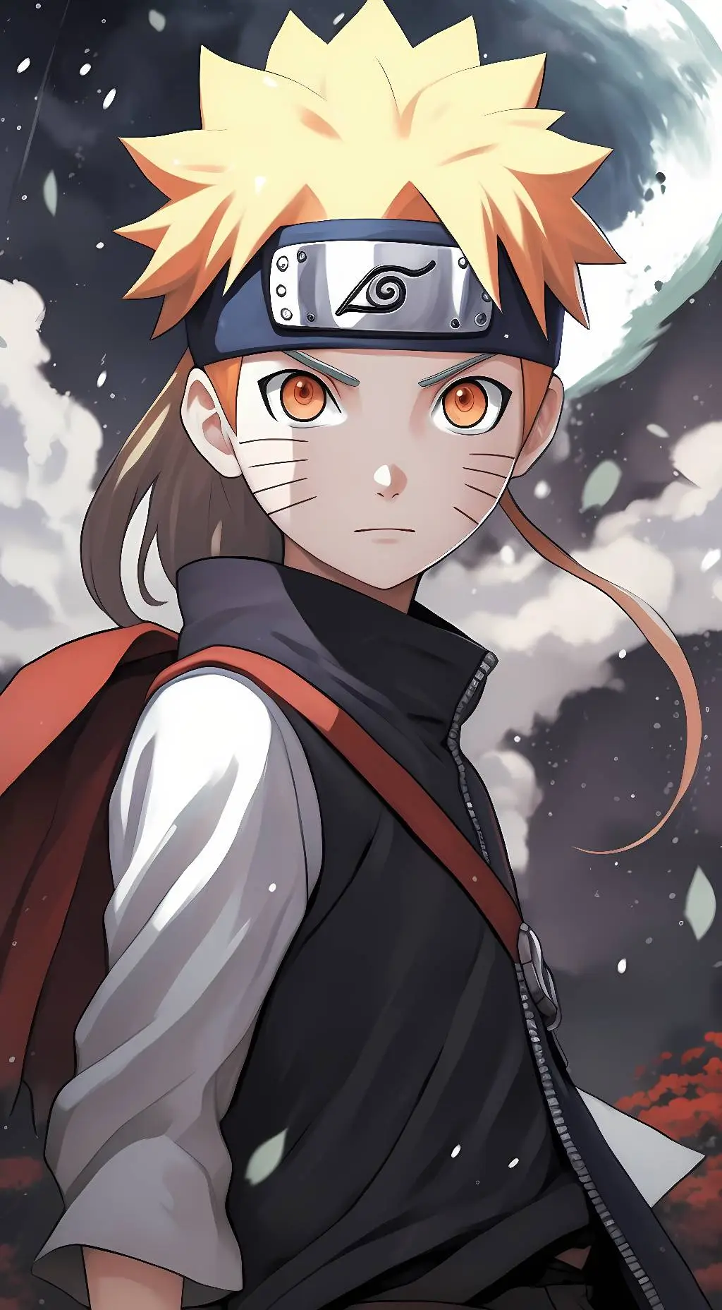 ai character: naruto+team 7  background