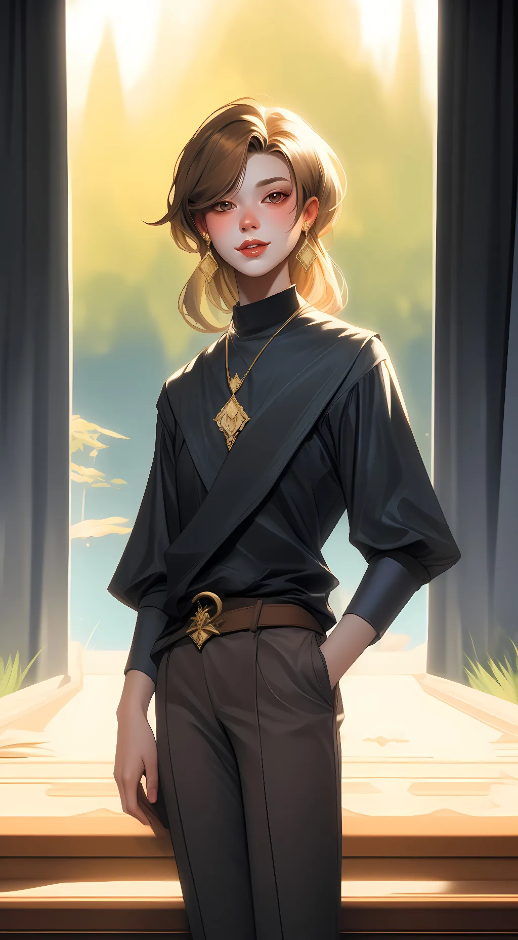 ai character: bloodroot  background