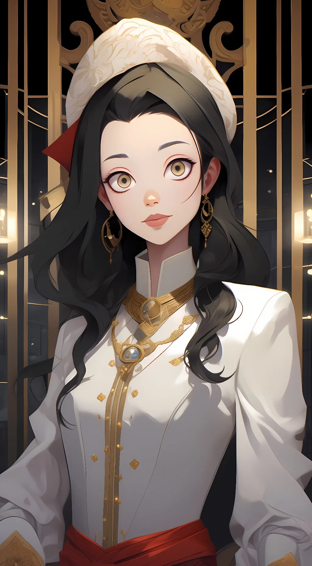 ai character: Kira  background