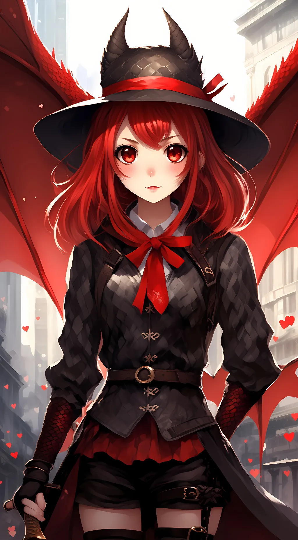 ai character: Ruby background
