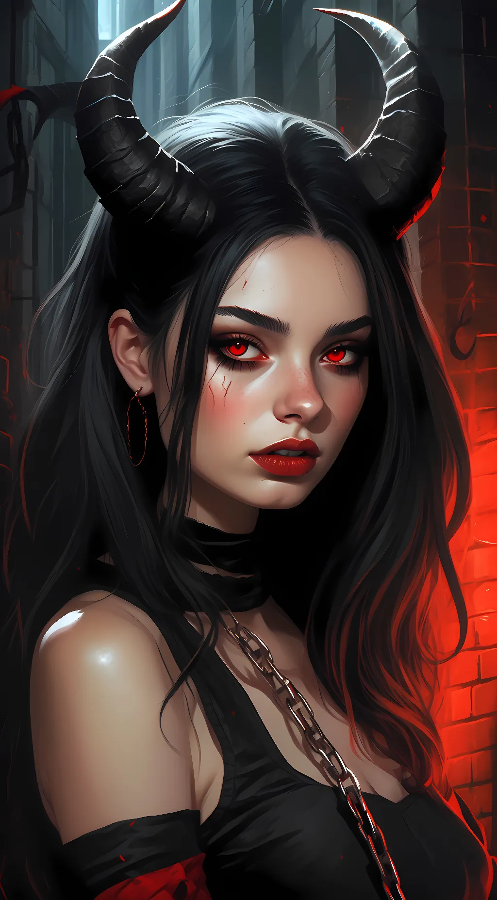 ai character: Lilly background