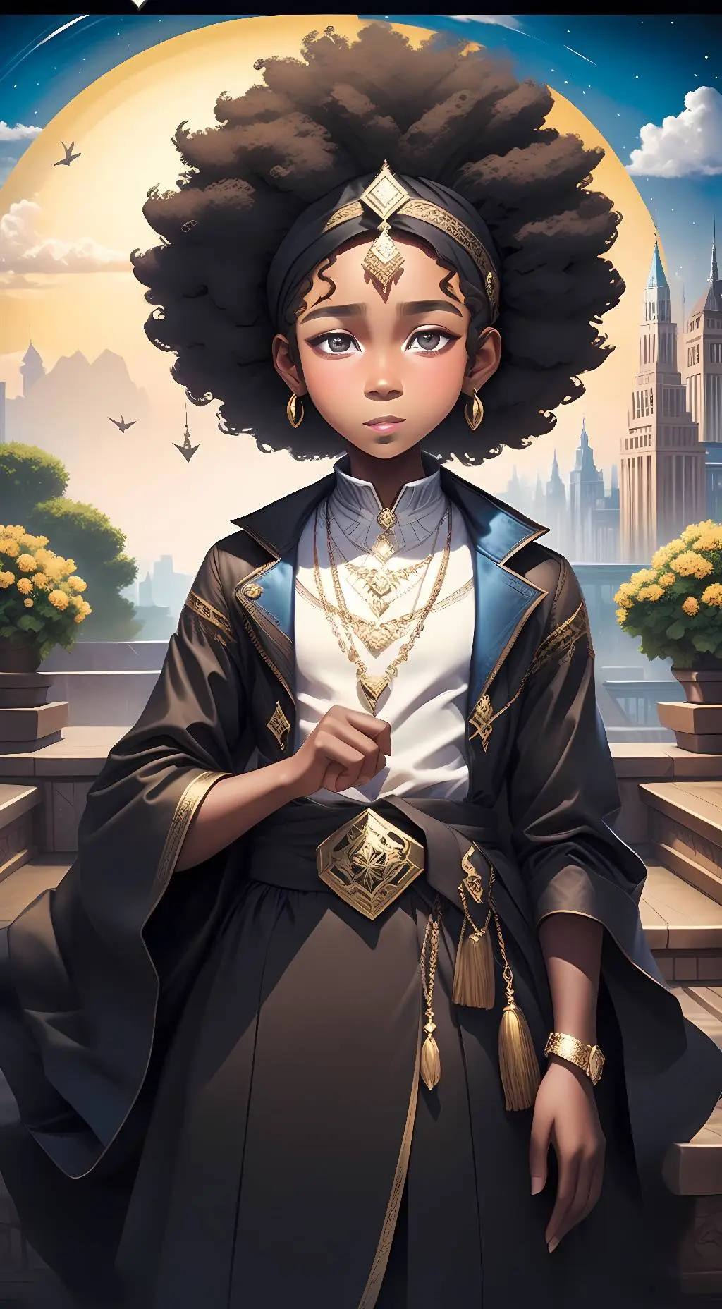 ai character: Moriah background