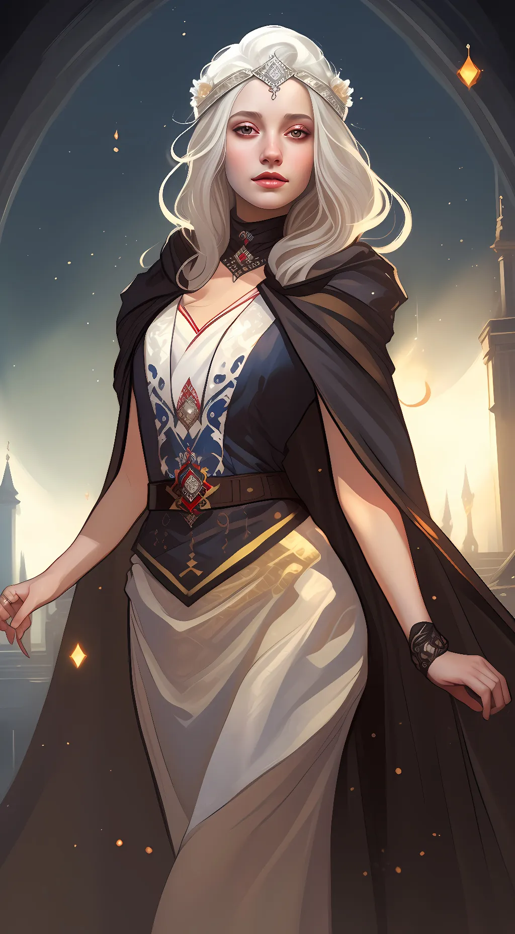 ai character: Queen Astaria background