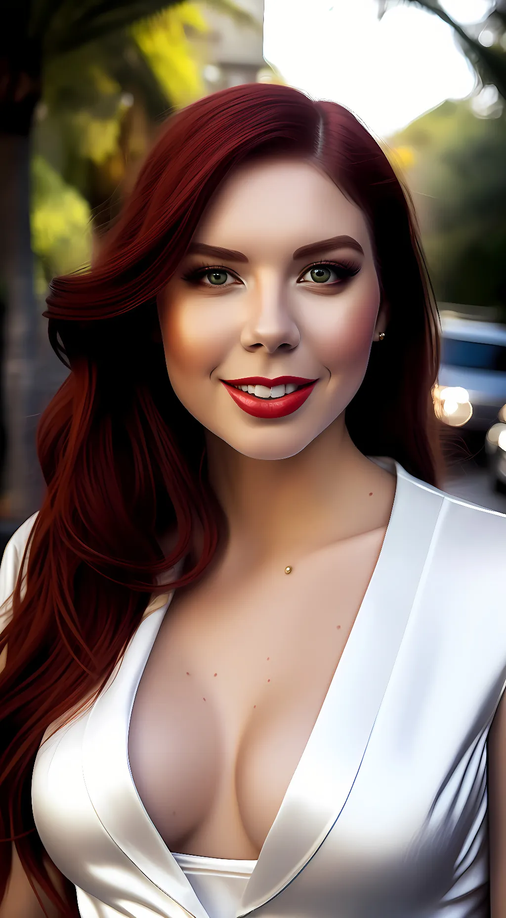 ai character: Ludella Hahn  background