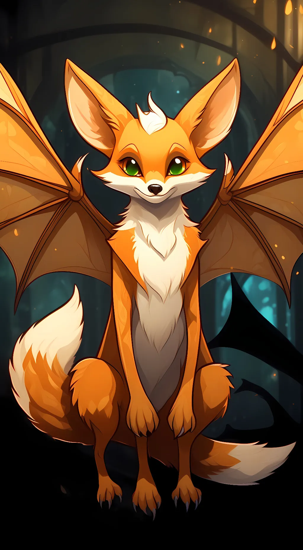 ai character: Fidget background