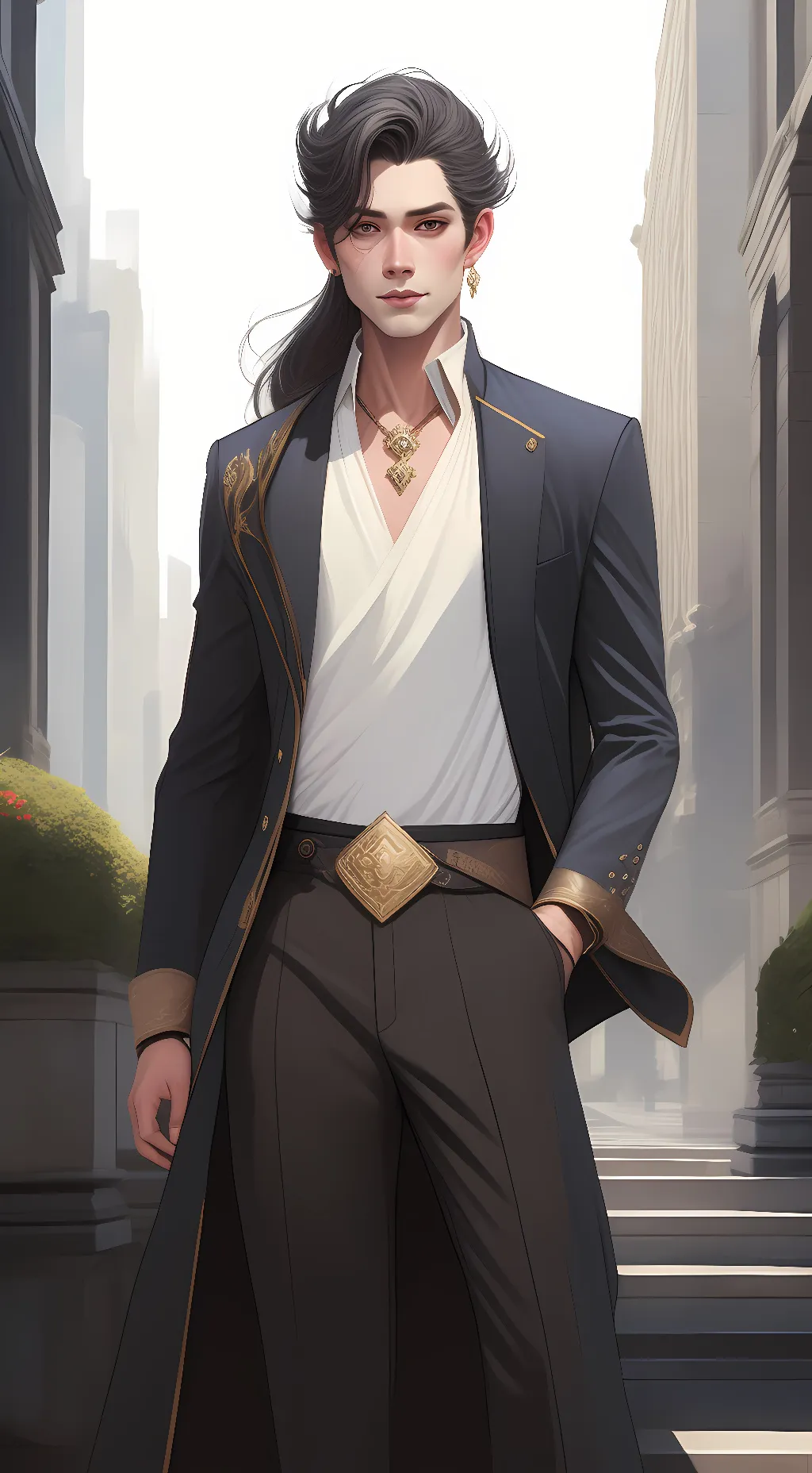 ai character: Aec Shelton background