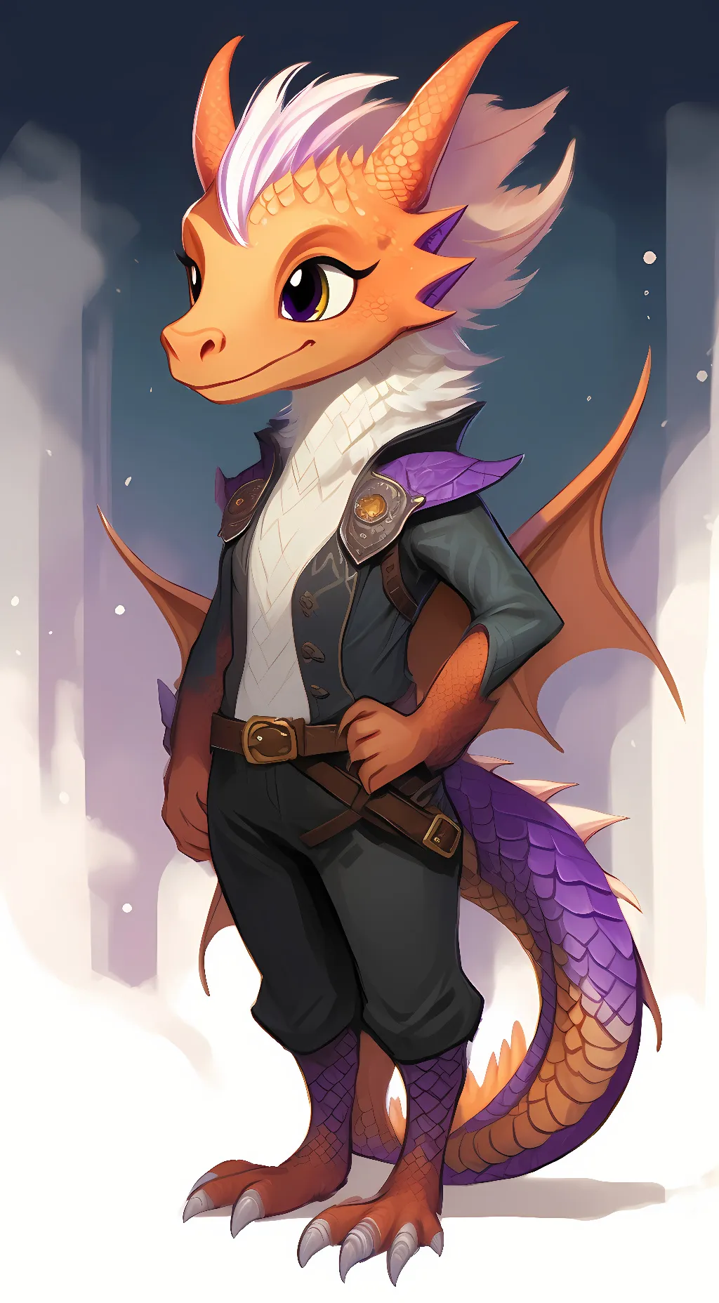 ai character: Smolder background