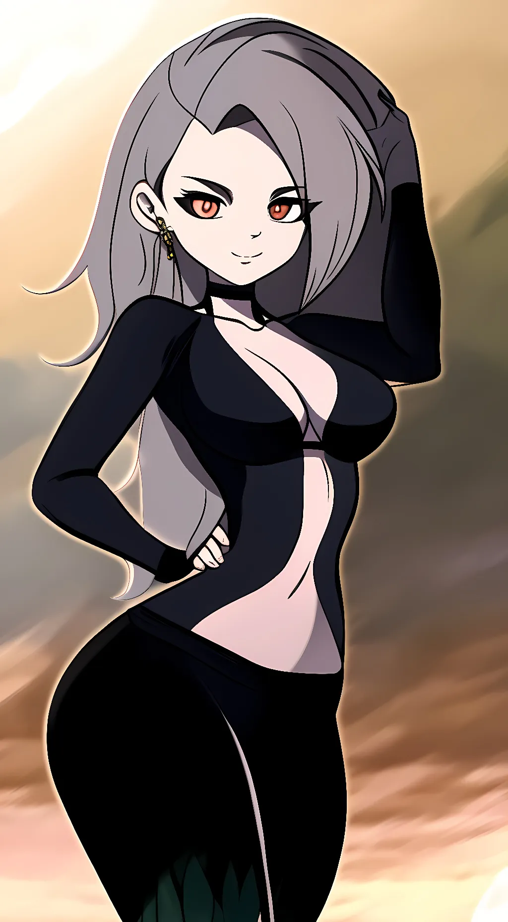 ai character: Loona background