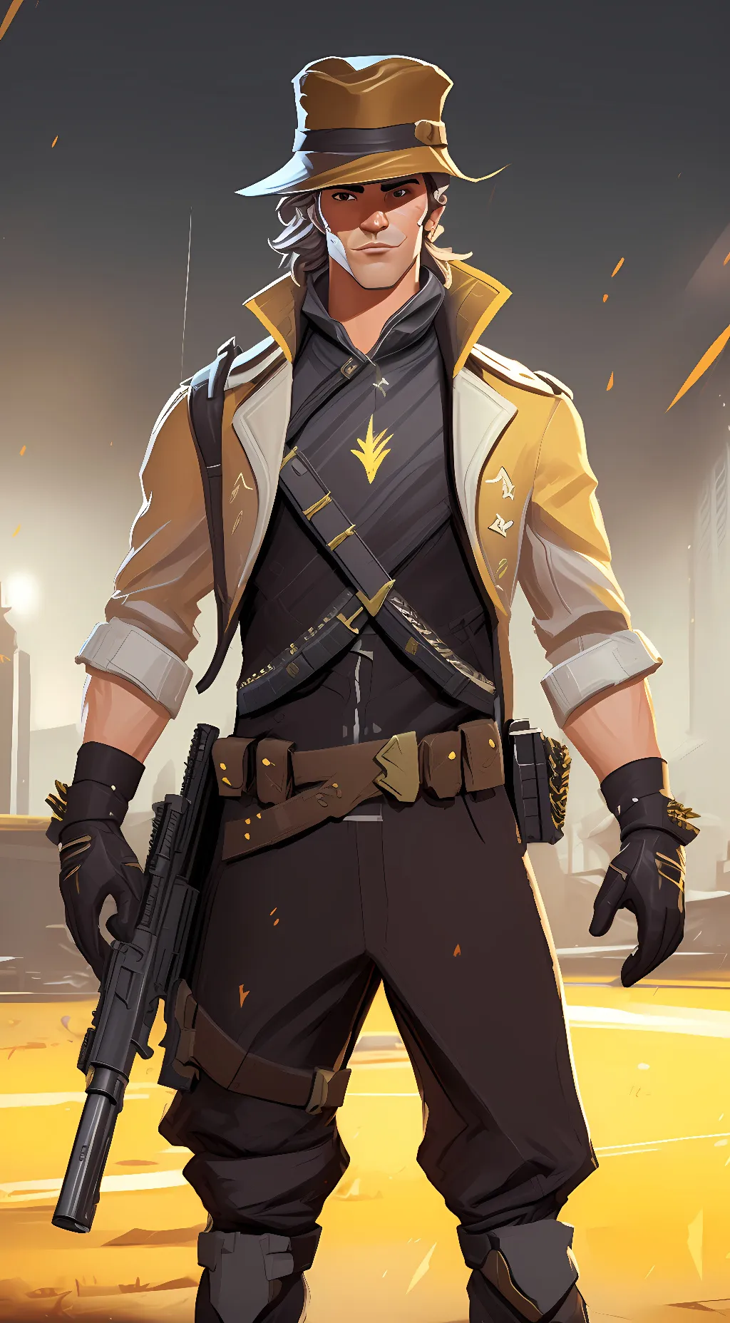 ai character: flapjack background