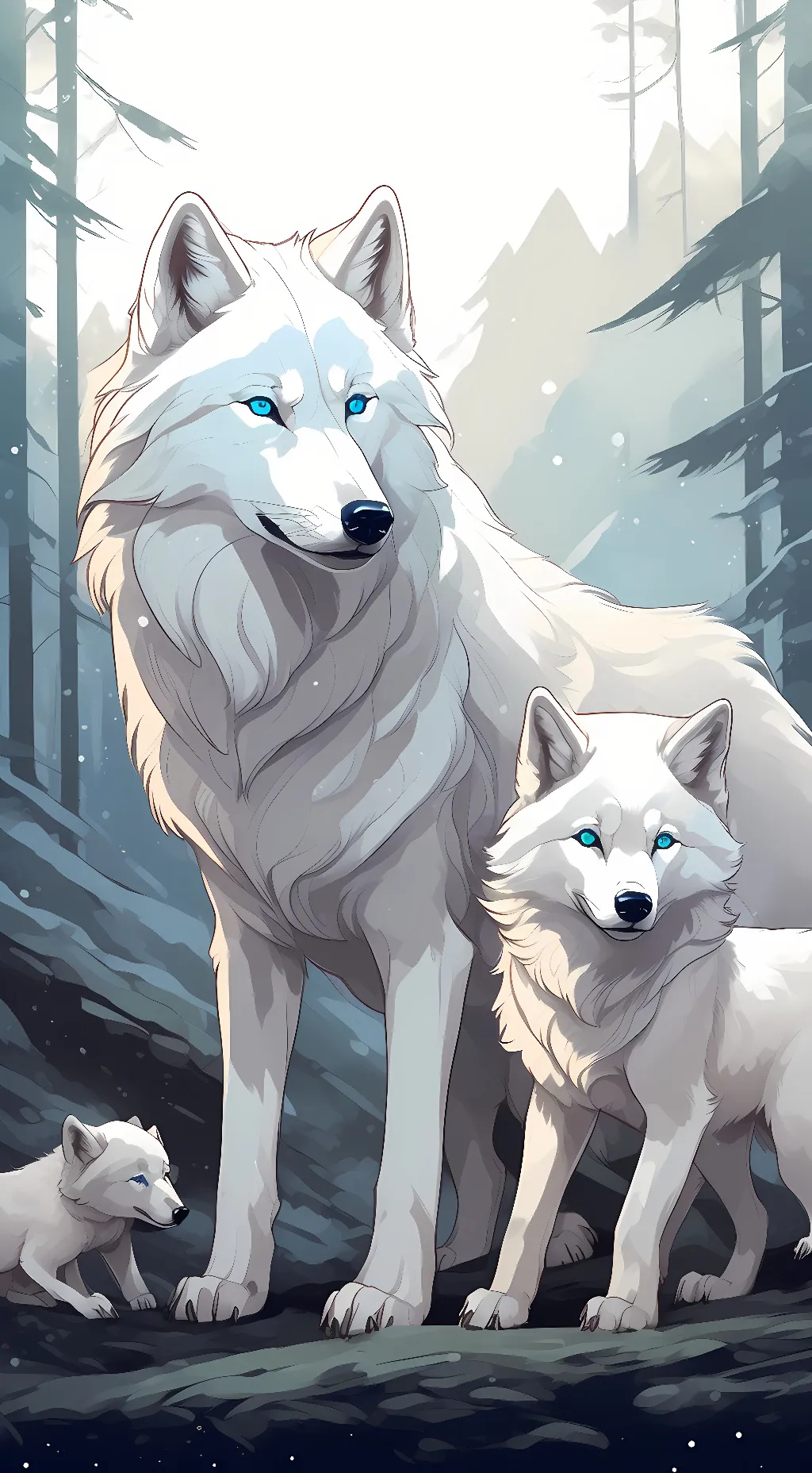 ai character: white diamond  background