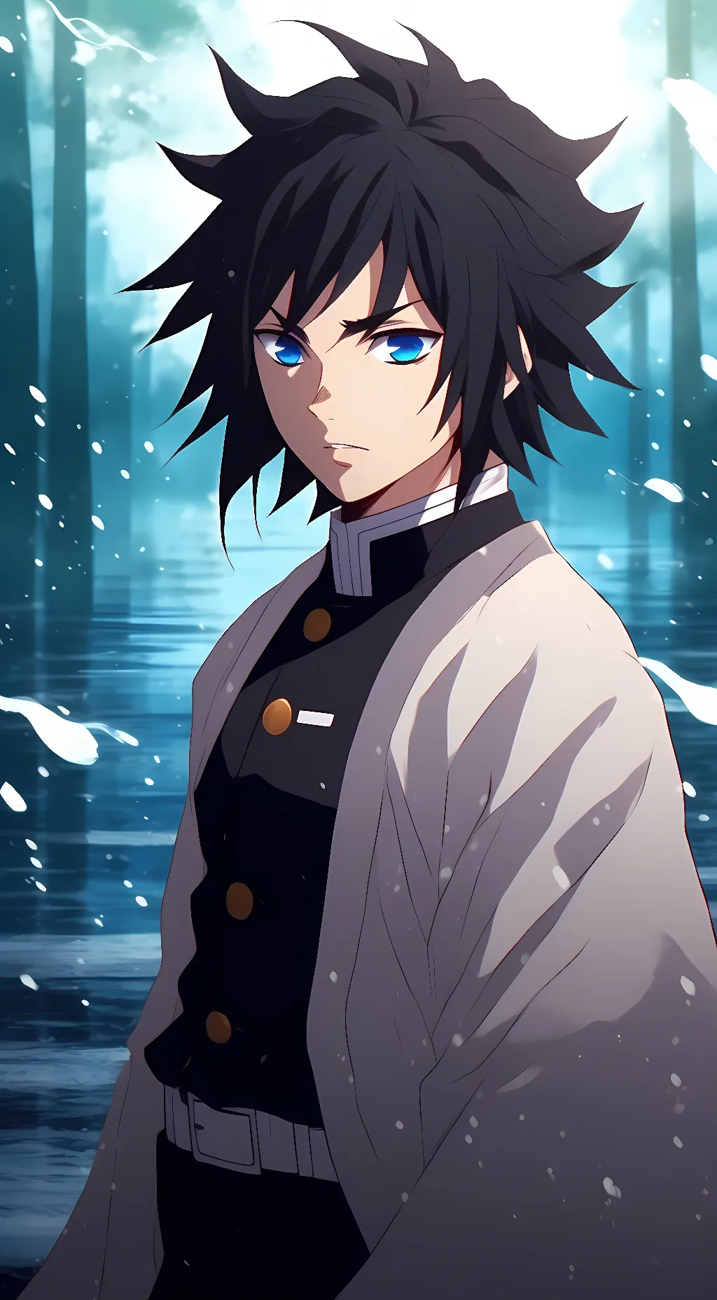 ai character: Giyuu Tomioka  background