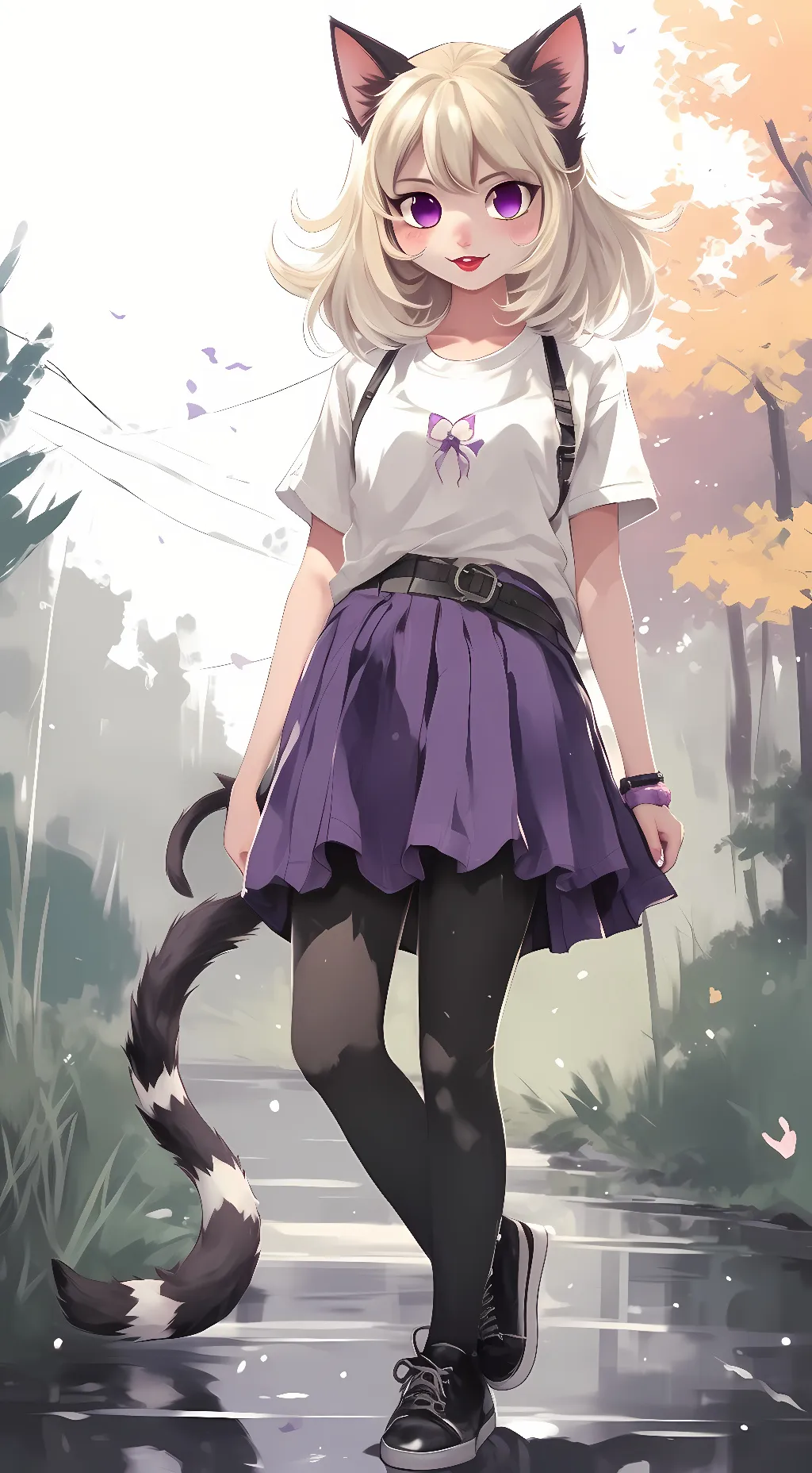 ai character: Neko Arc background