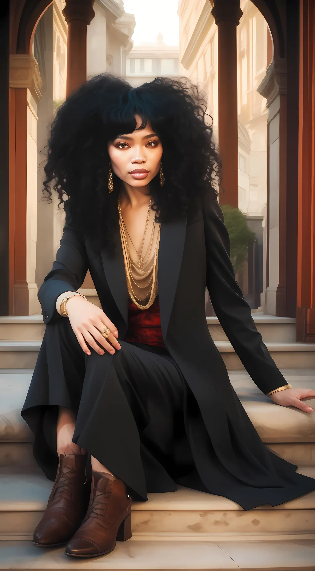 ai character: jassica background