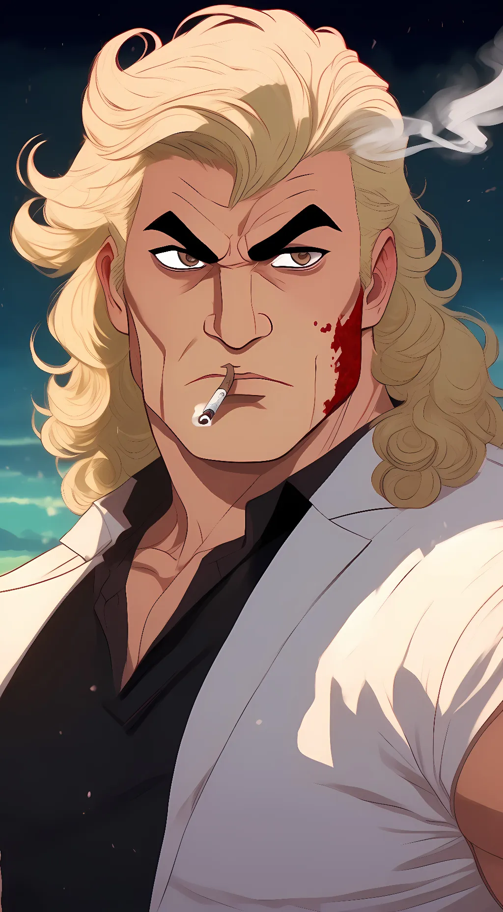 ai character: Brock Samson background
