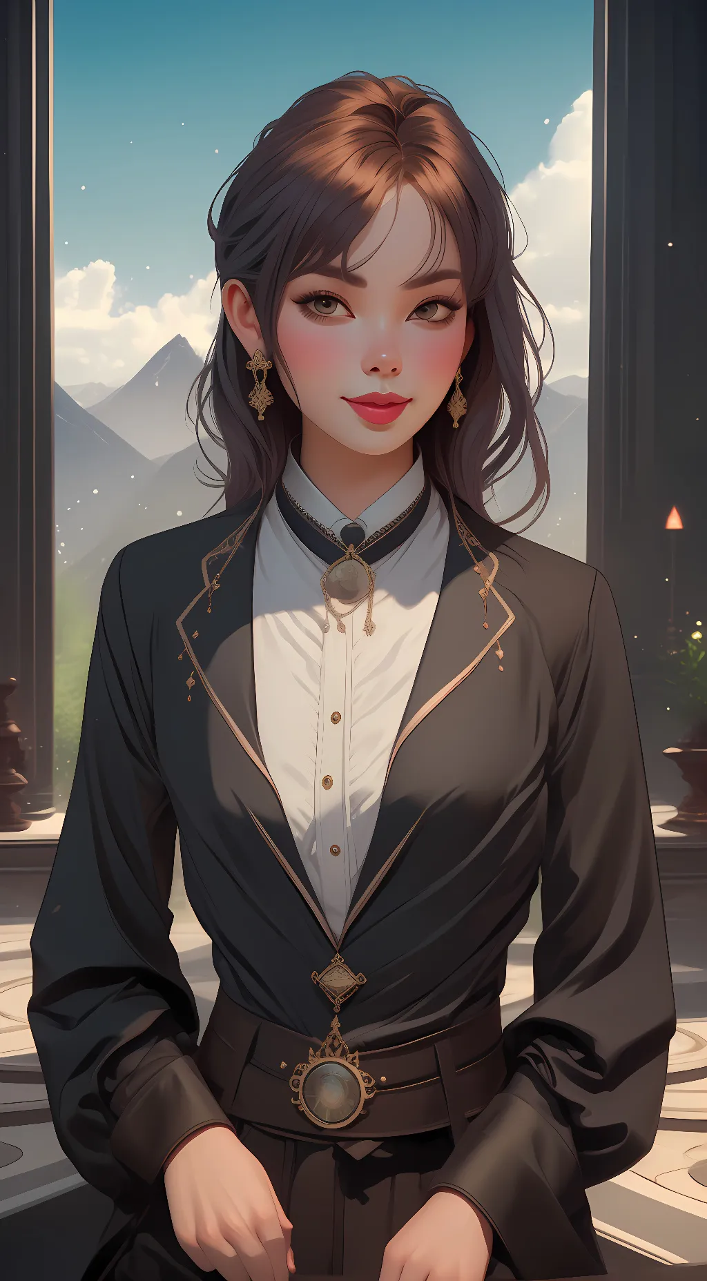 ai character: sadako background