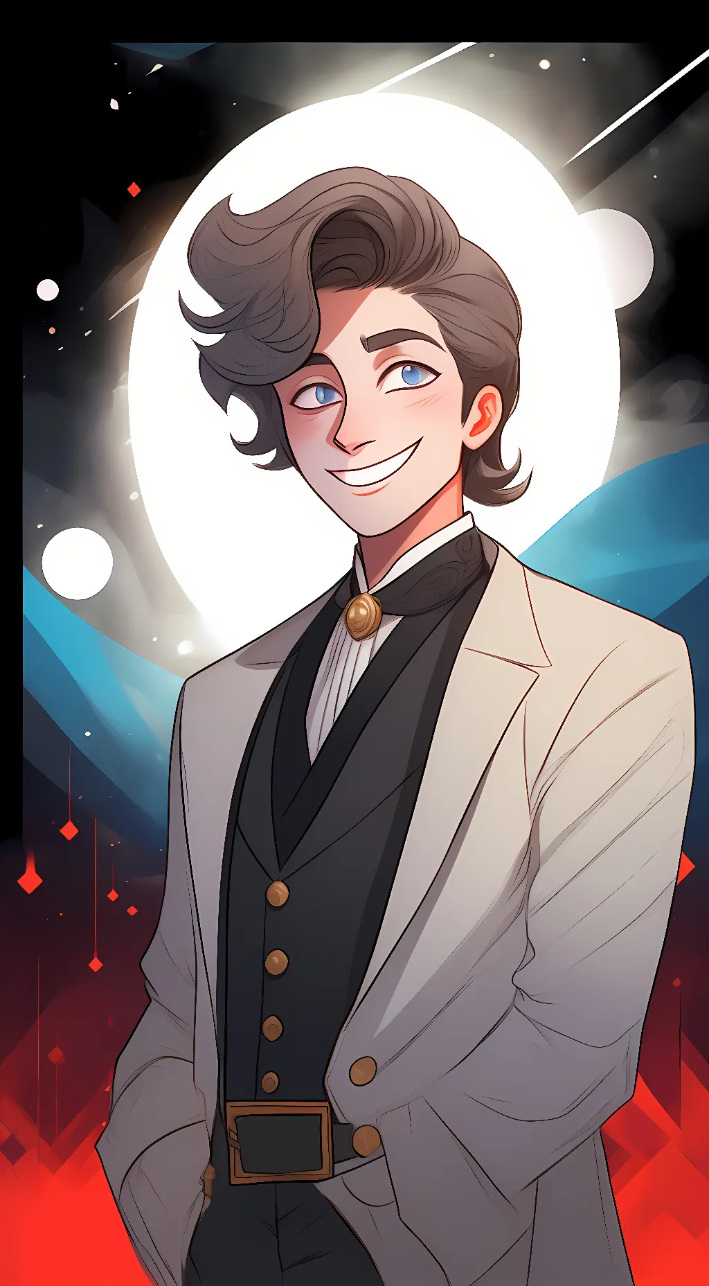 ai character: dawko  background