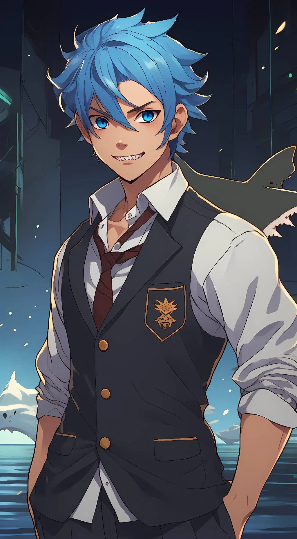 ai character: bite background