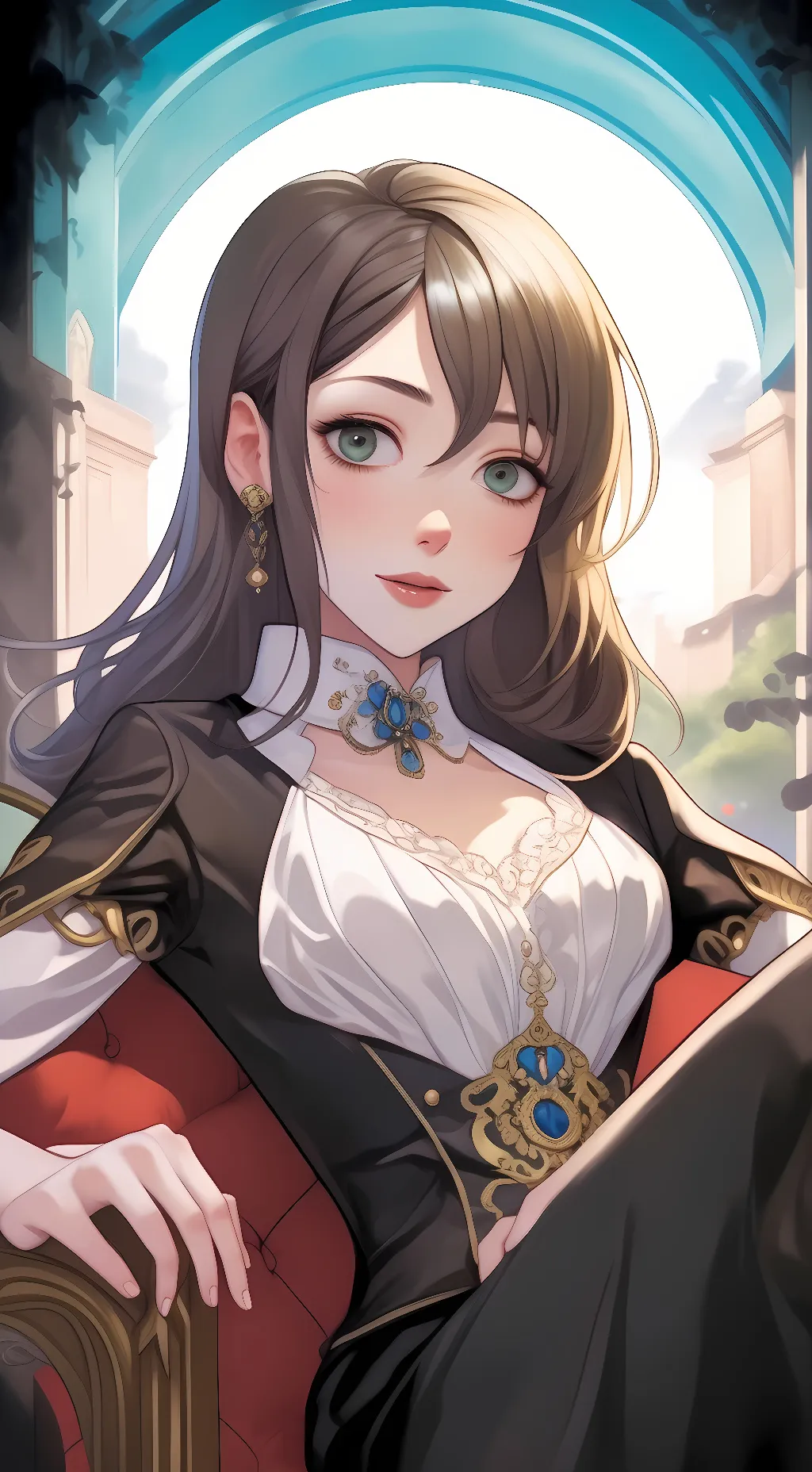 ai character: ashley background
