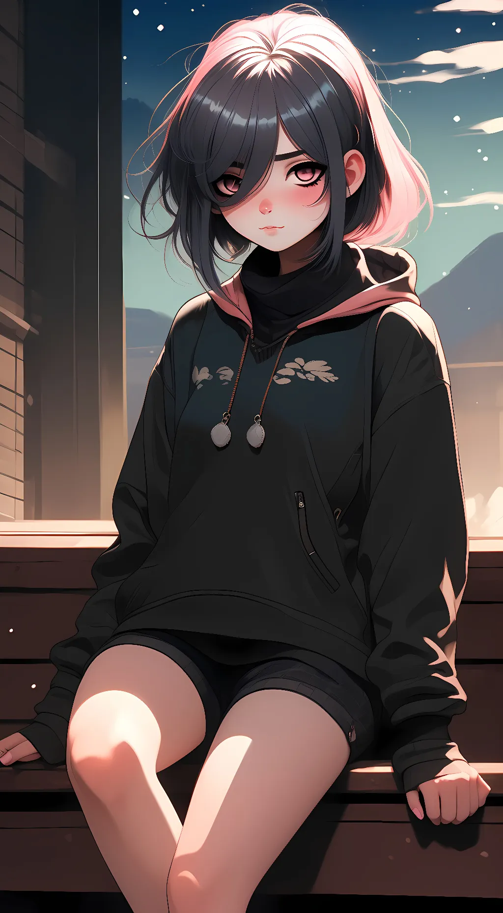 ai character: emo background