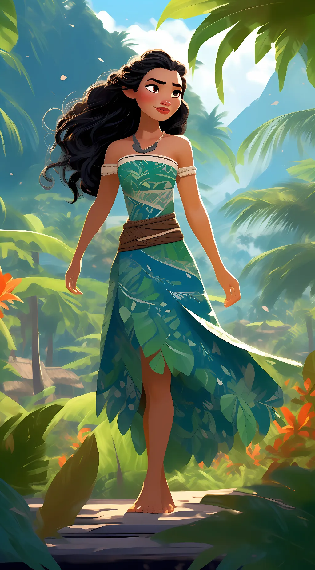 ai character: Esmeralda Diaz background