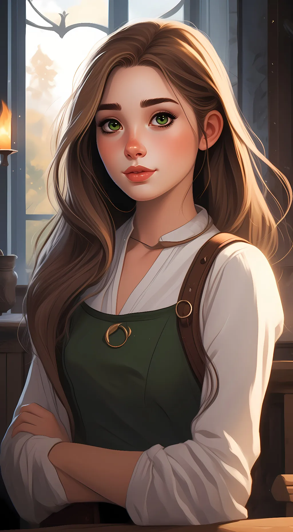 ai character: Sadie background