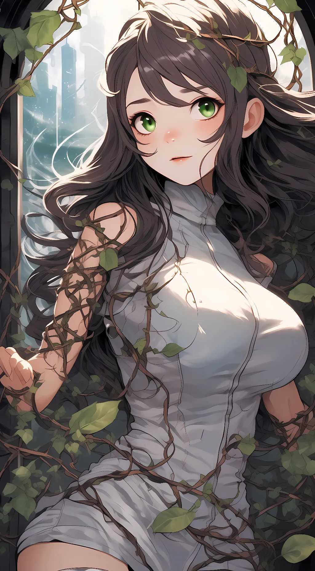 ai character: Diana Green background