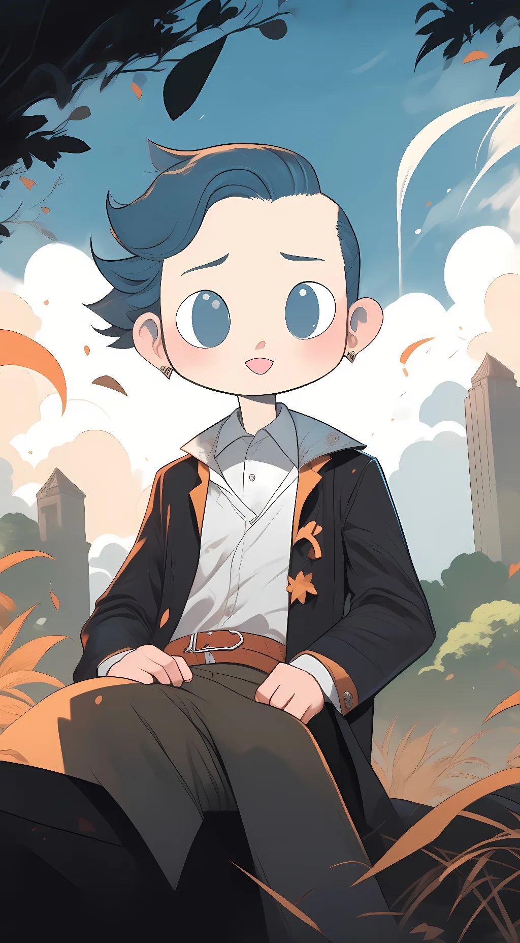 ai character: levi background