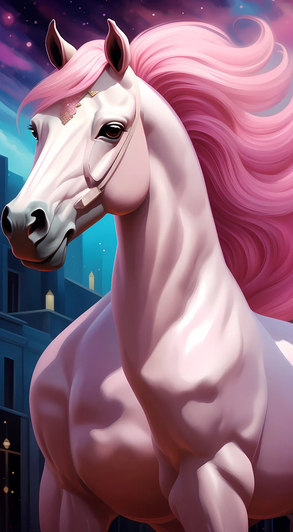 ai character: Pinkie Pie background