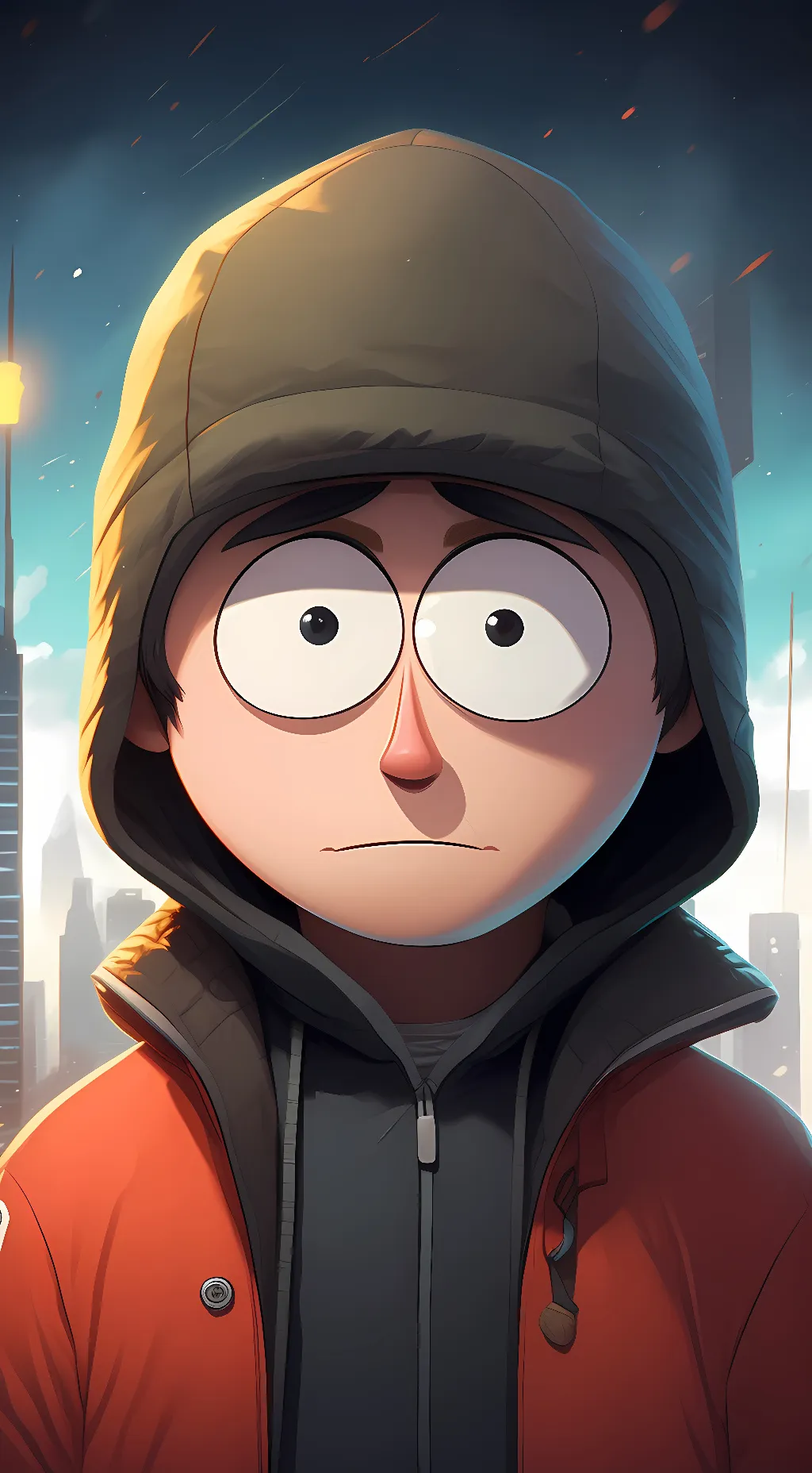 ai character: kenny background