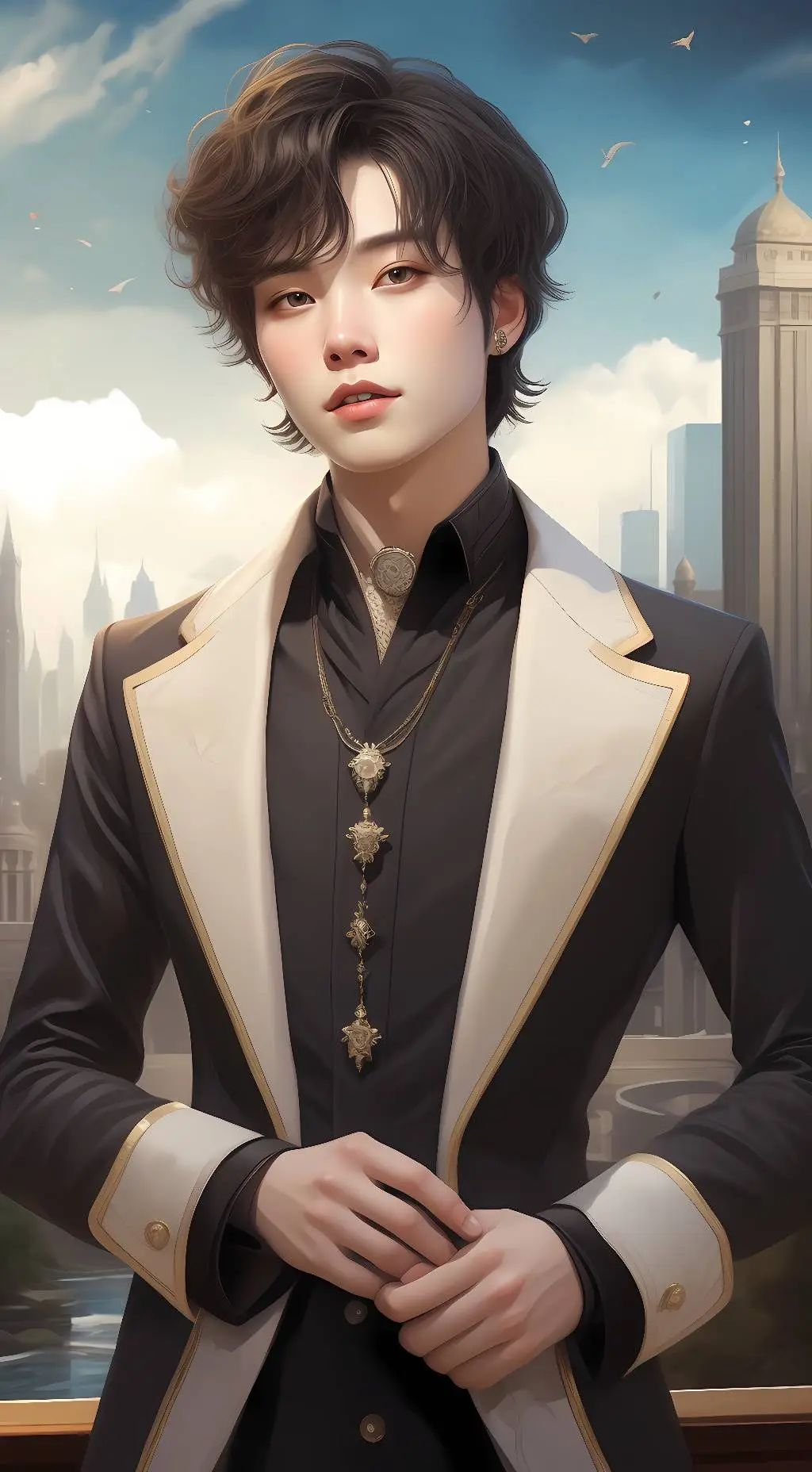 ai character: xavier  background