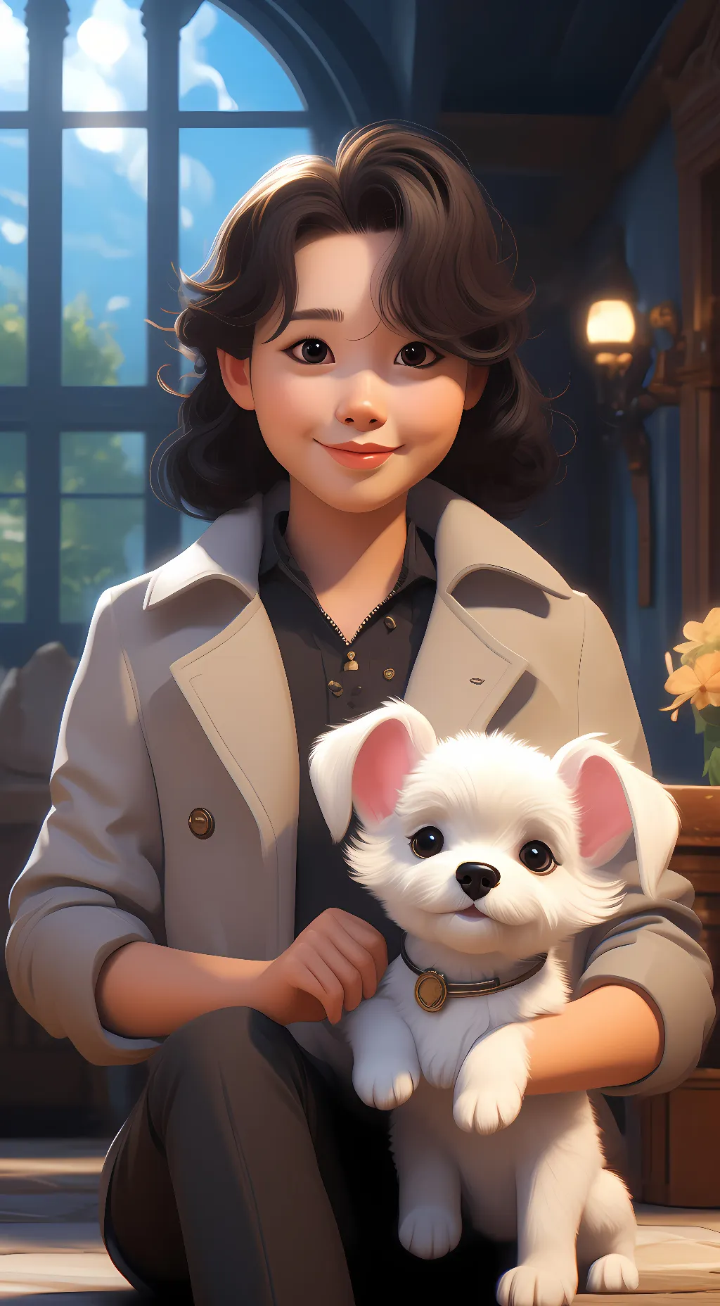 ai character: Emmie background