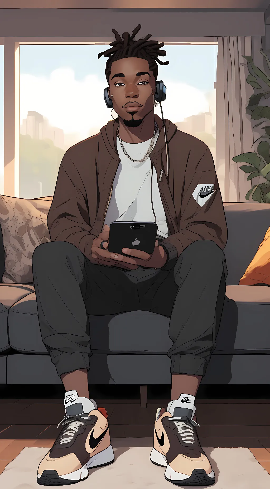 ai character: De'Marcus background