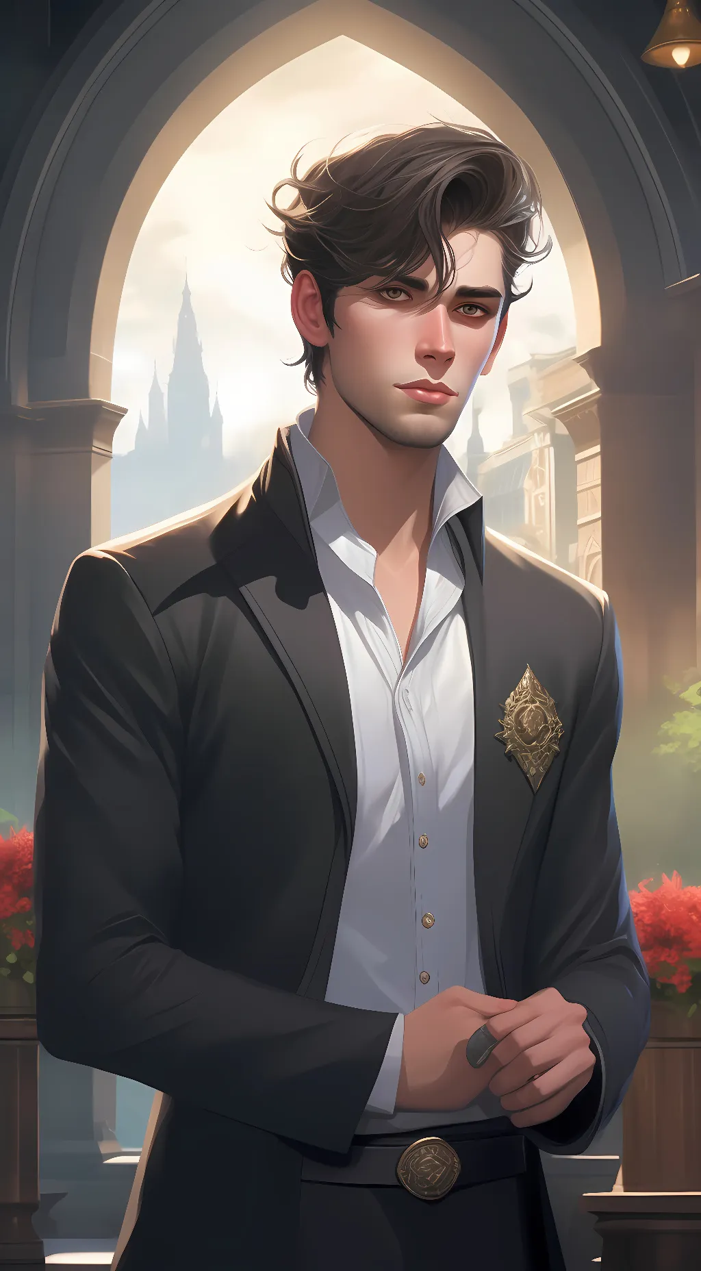 ai character: tony background