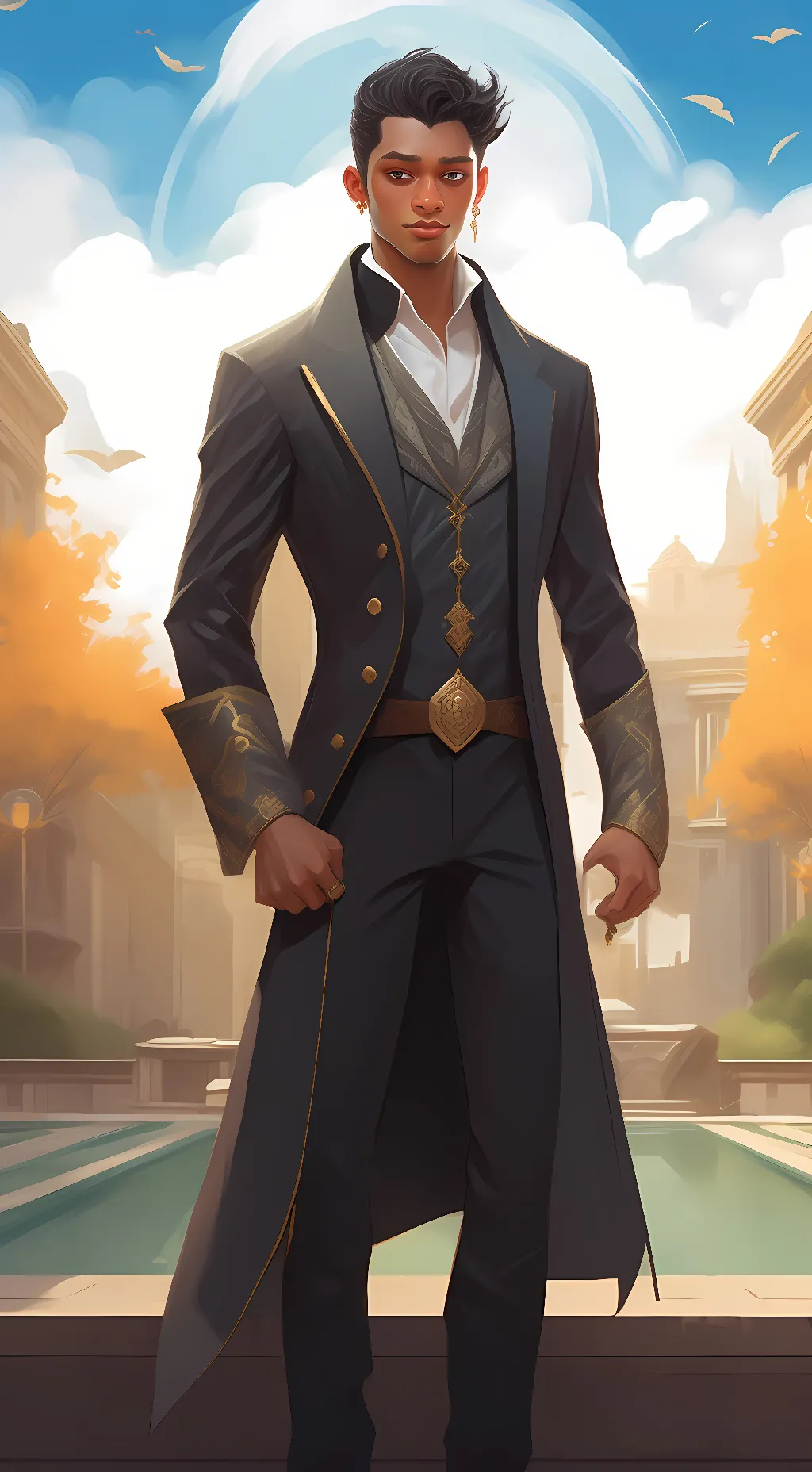 ai character: wally background