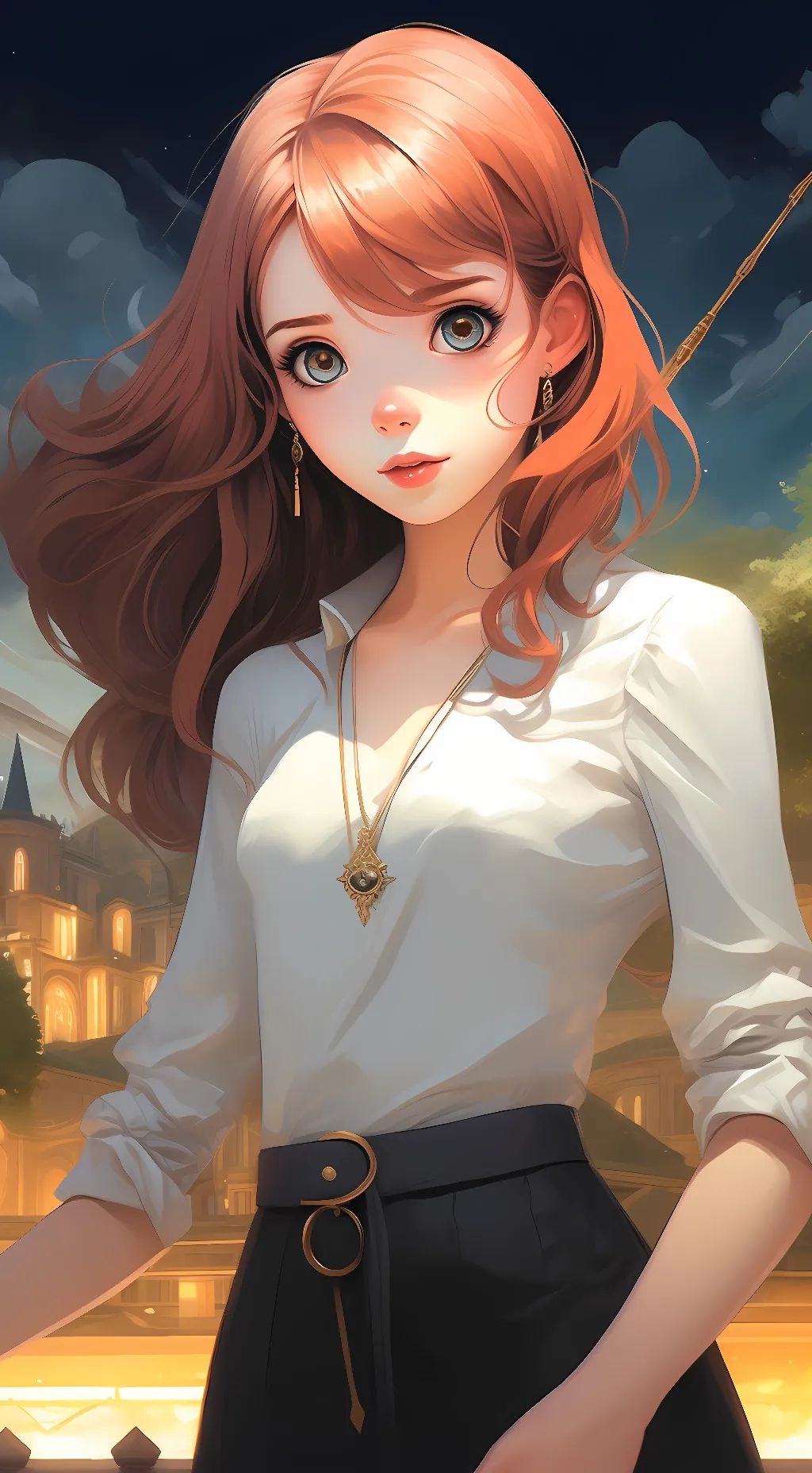 ai character: maya background