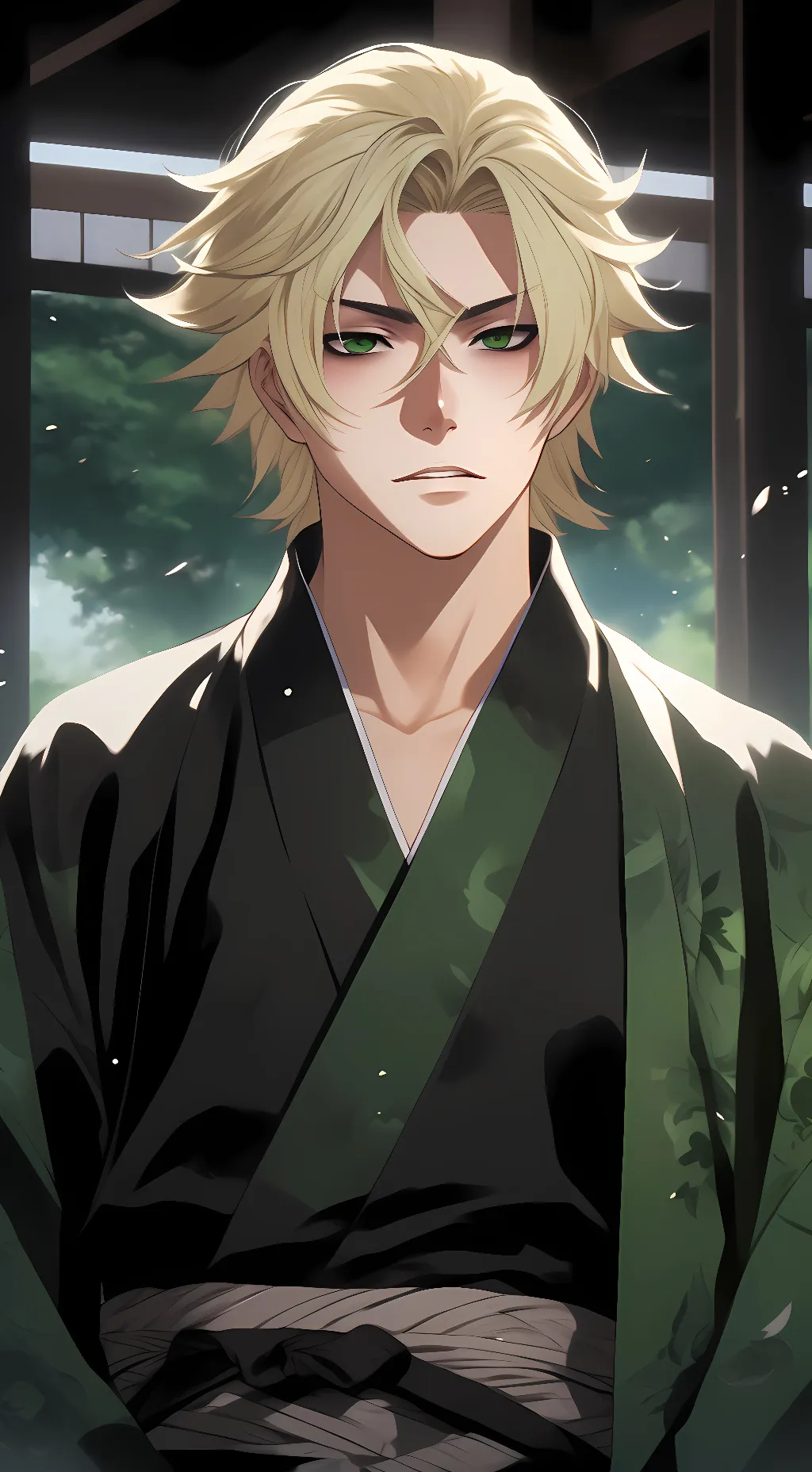 ai character: Kisuke Urahara background